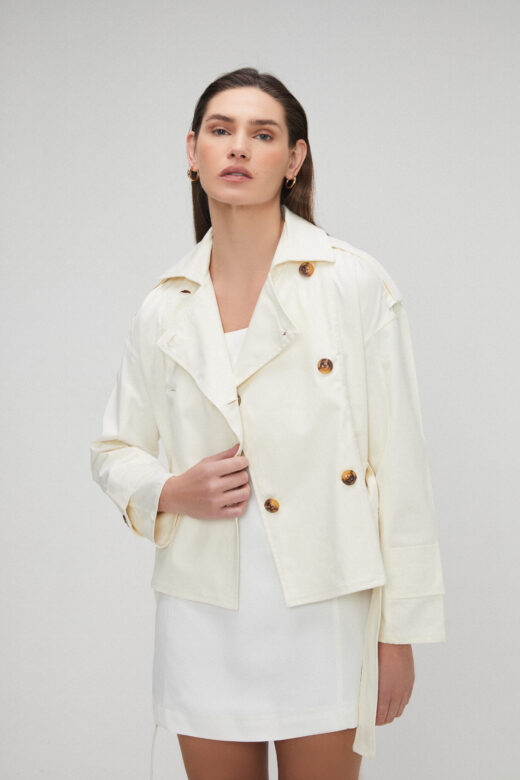 Parka Sarja Off White - Imagem 5