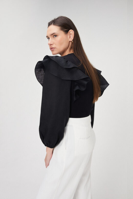 Blusa Laura Preta - Imagem 4
