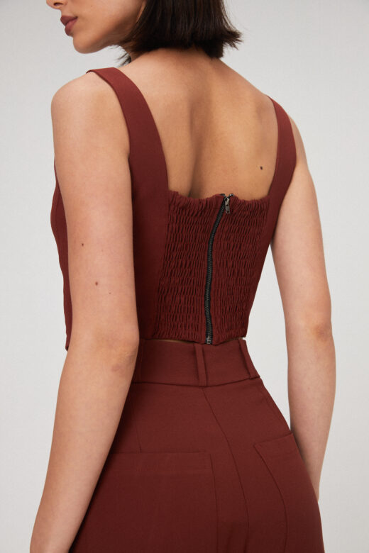 Corselet Marrom - Imagem 2