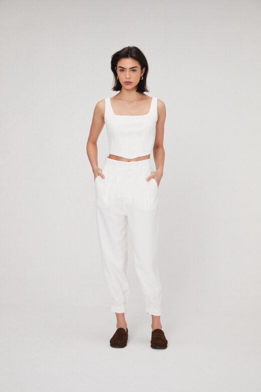Corselet Branco - Imagem 5