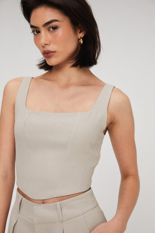 Corselet Cinza