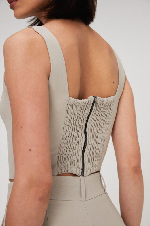 Corselet Cinza - Imagem 2