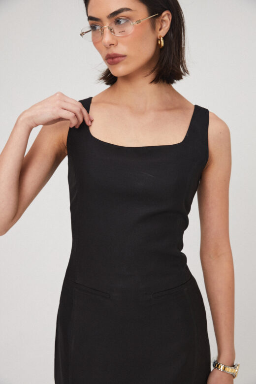 Vestido Mini Preto - Imagem 2