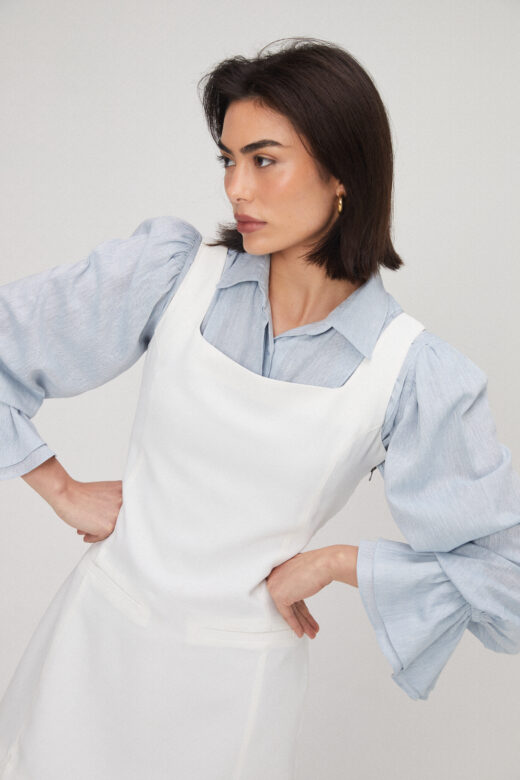 Vestido Mini Off White - Imagem 2