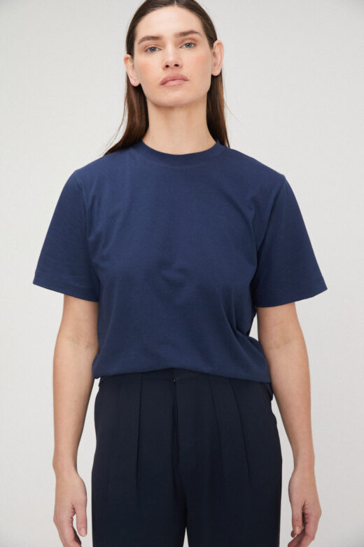 Camiseta Oversized Azul Marinho - Imagem 3
