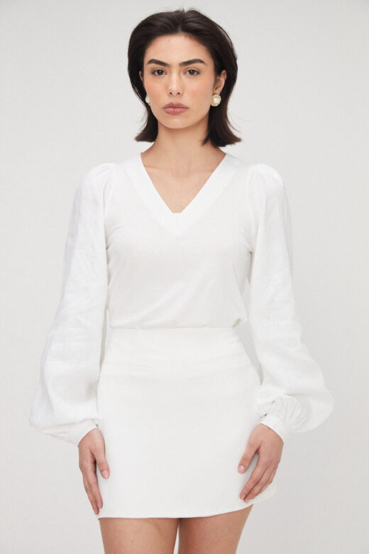 Blusa Balone Off White - Imagem 3