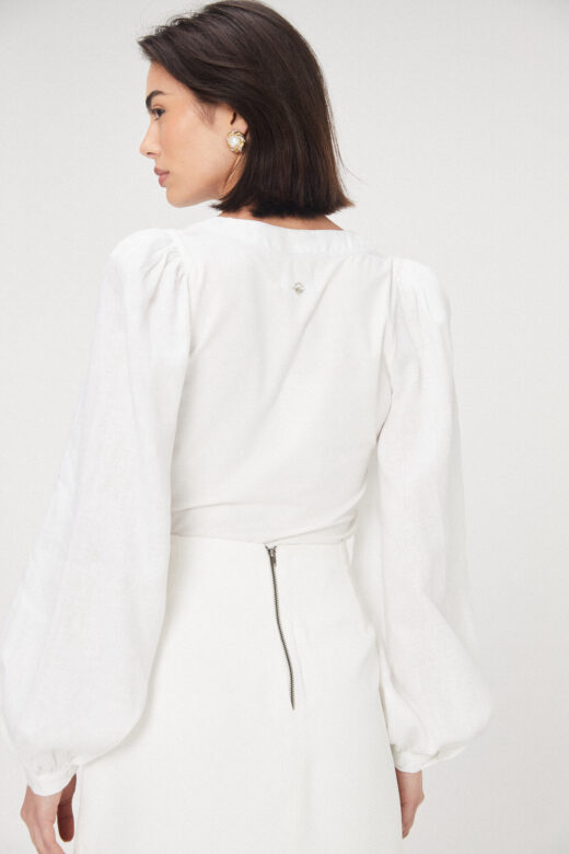 Blusa Balone Off White - Imagem 2