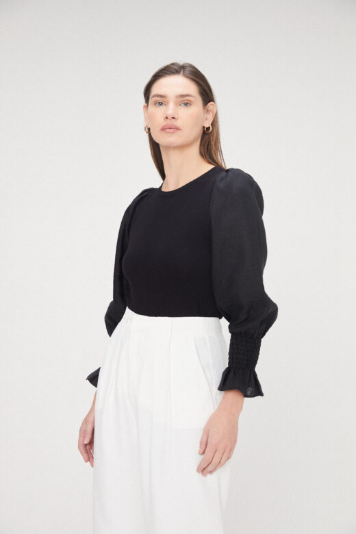 Blusa Liz Preta - Imagem 4