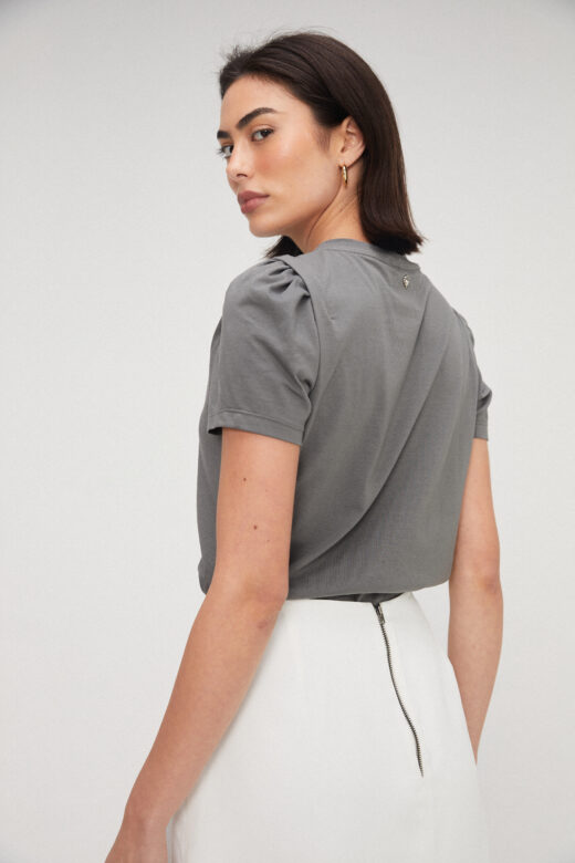Blusa Ane Cinza - Imagem 2