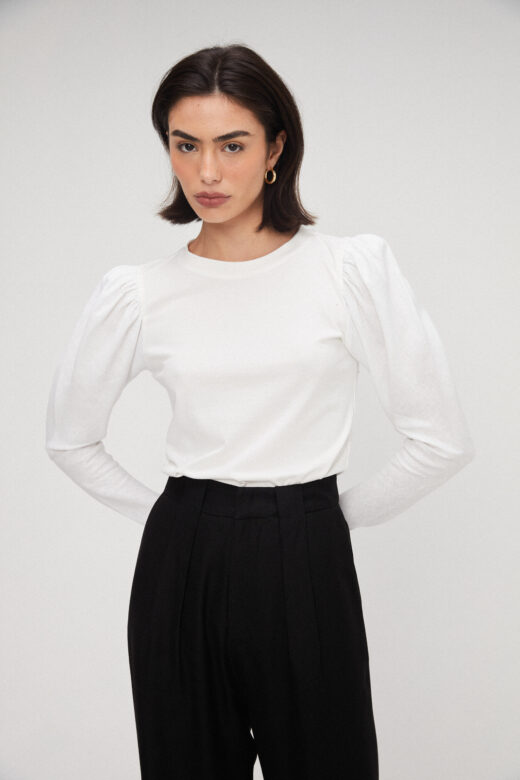 Camiseta Bufante Off White - Imagem 4
